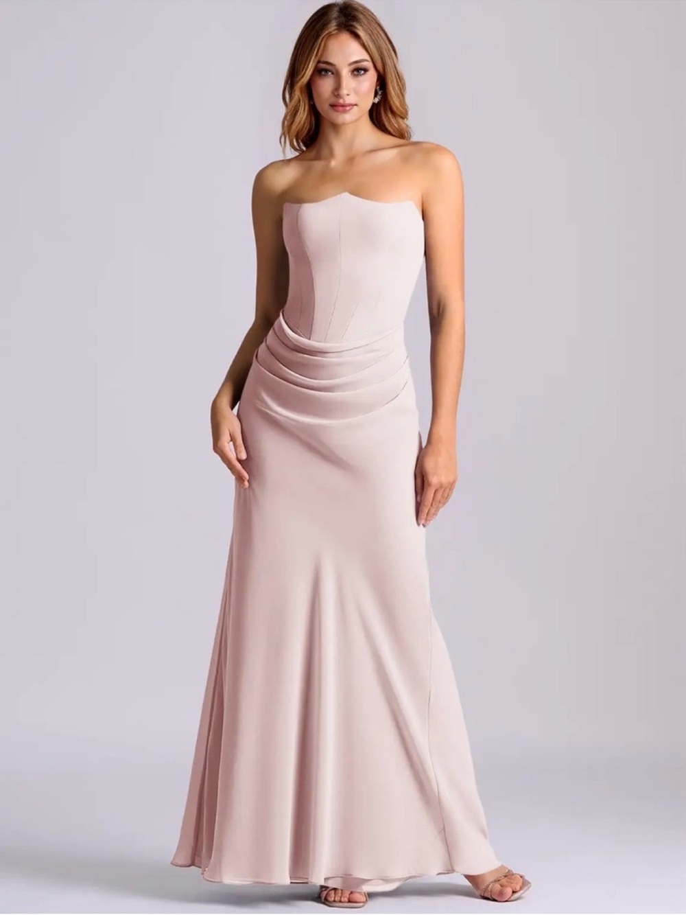 Azazie Debby Blushing Pink A6